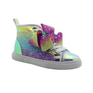 Nickelodeon Jojo Siwa Multi-color Big & Little Girls High Top Sneakers Kids Shoe